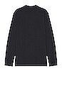 view 2 of 5 M NL LS MOCK NECK SHIRT in Black