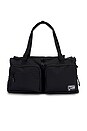 view 2 of 7 Duffel Bag (Small, 31 L) in Black & White
