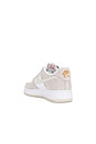 view 3 of 6 Air Force 1 '07 Sneakers in College Grey, Light Orewood Brown, & White