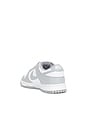 view 3 of 6 Nike Dunk Low Retro Sneakers in White, Light Smoke Grey, & White