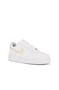 view 2 of 6 Air Force 1 '07 Sneakers in White, Light Khaki, & White