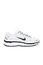 view 1 of 6 P-6000 Sneakers in White, Black, & Metallic Silver