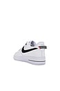 view 3 of 6 Air Force 1 '07 Lv8 Sneakers in White, Black, & Bright Crimson