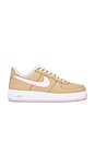 view 1 of 6 Air Force 1 Retro Linen Linen Sneaker in Brown & Pink