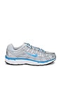 view 1 of 6 Nike P 6000 in Metallic Platinum & University Blue
