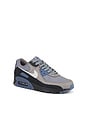 view 2 of 6 Air Max 90 Sneakers in Smoke Grey, Light Smoke Grey, & Diffused Blue