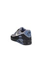 view 3 of 6 Air Max 90 Sneakers in Smoke Grey, Light Smoke Grey, & Diffused Blue