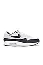 view 1 of 6 Air Max 1 Essential Sneakers in White, Black, & Pure Platinum