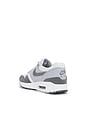 view 3 of 6 Air Max 1 Sneakers in Photon Dust, Smoke Grey, Wolf Grey, & White