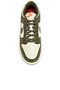 view 4 of 6 Dunk Low Retro Sneakers in Coconut Milk, Rough Green, & Electro Orange