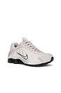 view 2 of 6 Shox R4 Sneakers in College Grey, Black, & University Red