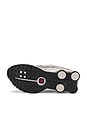 view 6 of 6 Shox R4 Sneakers in College Grey, Black, & University Red