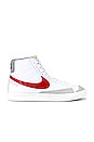 view 1 of 6 SNEAKERS BLAZER MID 77 in White & Gym Red