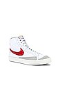 view 2 of 6 SNEAKERS BLAZER MID 77 in White & Gym Red