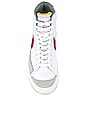 view 4 of 6 SNEAKERS BLAZER MID 77 in White & Gym Red
