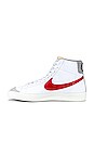 view 5 of 6 SNEAKERS BLAZER MID 77 in White & Gym Red