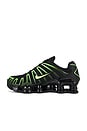 view 5 of 6 Shox Tl Sneaker in Black & Green Strike