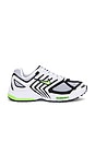 view 1 of 6 Nike Air Pegasus 2005 in White, Green Strike, Black, & Metallic Silver