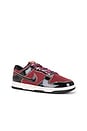 view 2 of 7 Dunk Low Retro Se in Dark Team Red, Solar Red, Black, & Silt Red