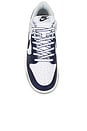 view 4 of 7 Dunk Low Retro in White, Midnight Navy, & Photon Dust