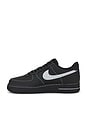 view 5 of 6 Air Force 1 '07 Lv8 in Black, Wolf Grey, & Black
