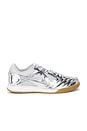 view 1 of 6 SNEAKERS GATO in Metallic Silver & White