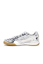 view 5 of 6 SNEAKERS GATO in Metallic Silver & White