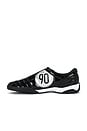 view 5 of 6 SNEAKERS TOTAL 90 in Black, White, & Metallic Silver
