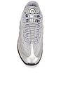 view 4 of 6 Air Max 95 Sneaker in Metallic Silver, Black, & Red