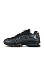 view 5 of 6 Air Max 95 Sneaker in Black, White, Gold, & Metallic Silver