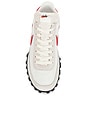 view 4 of 6 Waffle Racer in Summit White & University Red Photon Dust