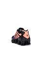 view 3 of 6 Shox Tl Sneaker in Court Purple, Hot Lava, Black, & Metallic Silver