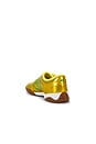 view 3 of 6 SNEAKERS TOTAL 90 in Dynamic Yellow, Green Spark, & Gum Med Brown