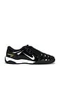 view 1 of 6 SNEAKERS T90 in Black, White & Metallic Silverr