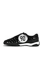 view 5 of 6 SNEAKERS T90 in Black, White & Metallic Silverr