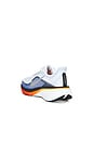 view 3 of 6 SNEAKERS PEGASUS in White, Metallic Silver, Lapis, & Total Orange