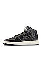view 5 of 6 Air Force 1 Mid '07 LV8 in Black & Pale Ivory