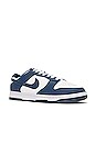 view 2 of 6 Dunk Low Retro in Valerian Blue & White