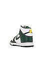 view 3 of 6 ZAPATILLAS DEPORTIVAS DUNK HIGH RETRO in Noble Green & White