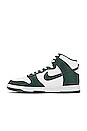 view 5 of 6 ZAPATILLAS DEPORTIVAS DUNK HIGH RETRO in Noble Green & White