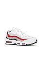 view 2 of 6 Air Max 95 Essential in Black, White, Varsity Red & Particle Grey