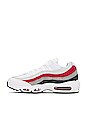 view 5 of 6 Air Max 95 Essential in Black, White, Varsity Red & Particle Grey