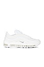 view 1 of 6 Nike Air Max 97 in White & Wolf Grey