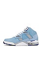 view 5 of 6 Air Trainer SC High in Leche Blue, Black, White & Wolf Grey