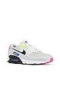 view 2 of 6 AIR MAX 90 스니커즈 in Pure Platinum, Black, Pink Blast & Volt