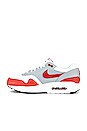 view 5 of 6 Air Max 1 LV8 in White & Martian Sunrise