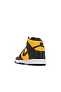 view 3 of 6 High Nike Dunk High Retro in Black & Yellow