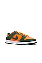 view 2 of 6 Dunk Low Retro in Green & Orange