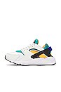 view 5 of 6 Air Huarache in White & Green