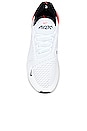 view 4 of 6 ZAPATILLAS DEPORTIVAS AIR MAX 270 INLINE in White. Black, & Hot Punch